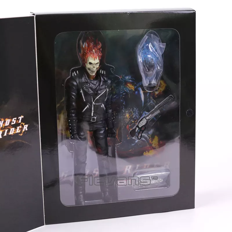 729674693 Action Figure Marvel Motoqueiro Fantasma Ghost Rider johnny blaze pvc figura de ação collectible modelo brinquedo