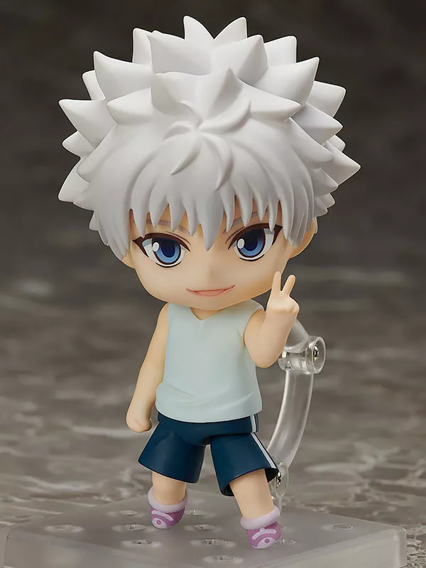 734294106 Action Figure Nendoroid Anime 10cm killua zoldyck hunter × hunter hunter hunter x hunter 1184 figura de ação brinquedos coleção presente natal boneca com caixa