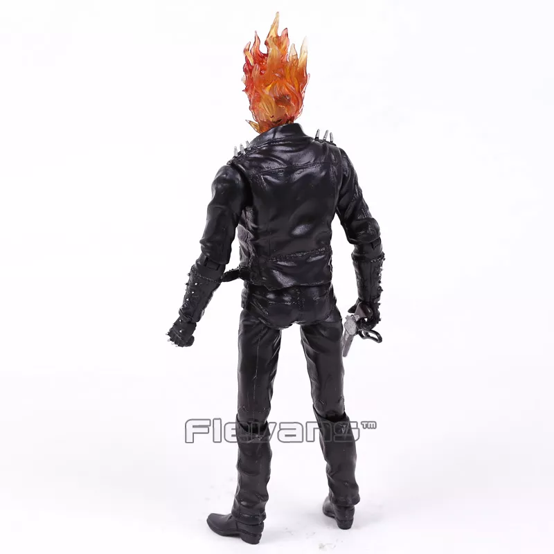 Action Figure Marvel Motoqueiro Fantasma Ghost Rider johnny blaze pvc figura de ação collectible modelo brinquedo 3