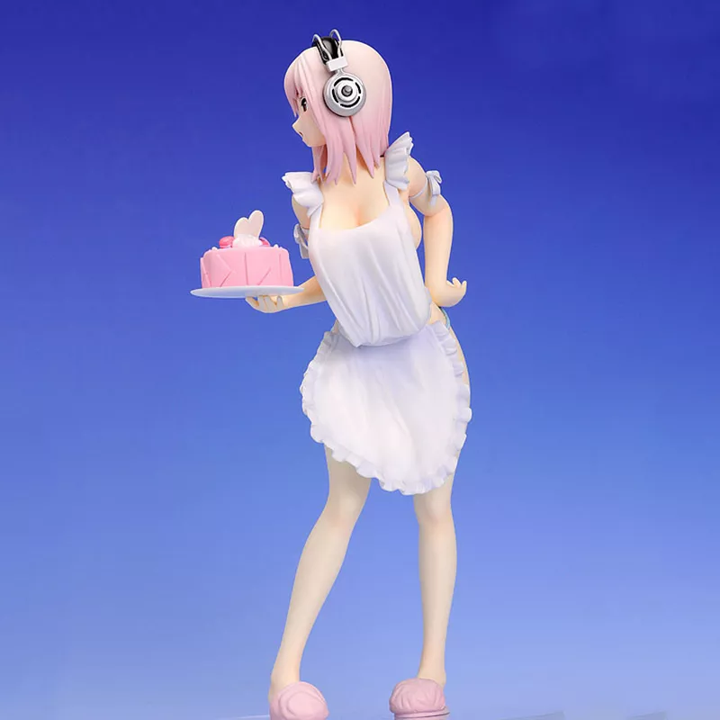 Action Figure 21cm Nitroplus Super Sonico anime figura valentine super sonico figura de ação sonicomi sonico estatueta collectible modelo brinquedos 2