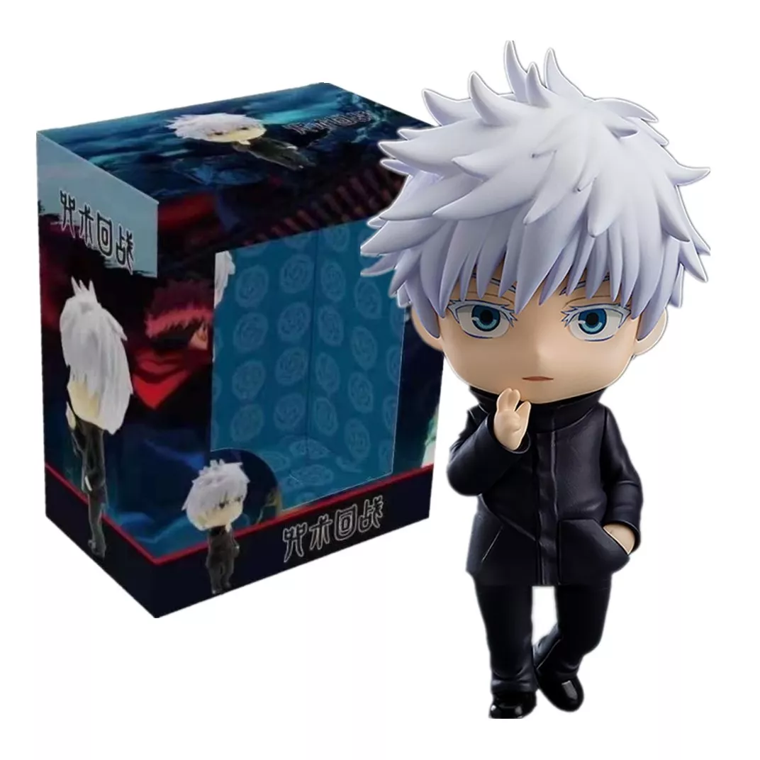 83986821 Action Figure Jujjsu Kaisen Figura de ação do anime, figura gojo satuse q, pvc, versão