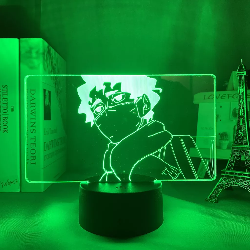 843424256 Luminária Haikyuu Anime lâmpada led noturna para decoração de quarto, presente para crianças