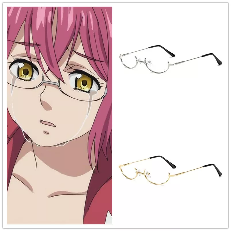 Óculos Seven Deadly Sins Anime cosplay os sete pecados capitais, óculos sem lente armação decorativa 1