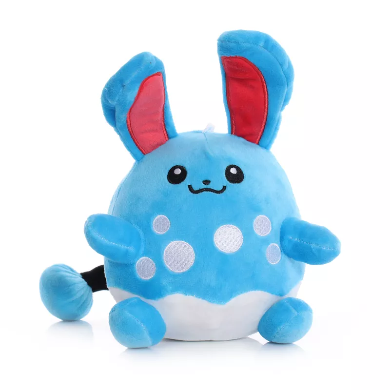 Pelúcia Pokemon Azumarill Anime PokeCenter boneca de pelúcia embutida, 16cm,, brinquedos de pelúcia macios para crianças, presente para crianças, 1 peça 2