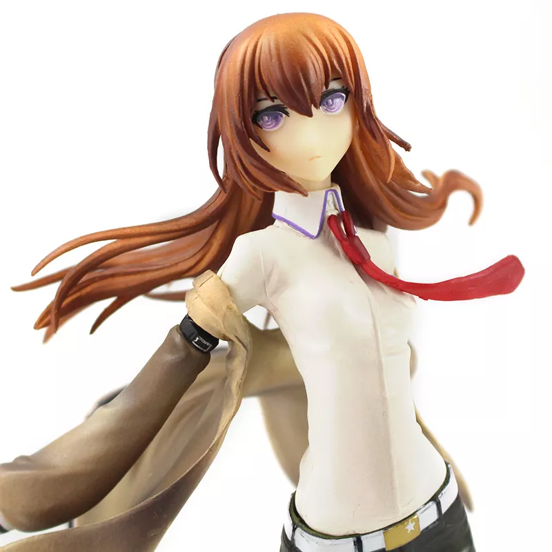 1048558189 1 Action Figure Anime Steins Gate makise kurisu, modelo colecionável de brinquedo