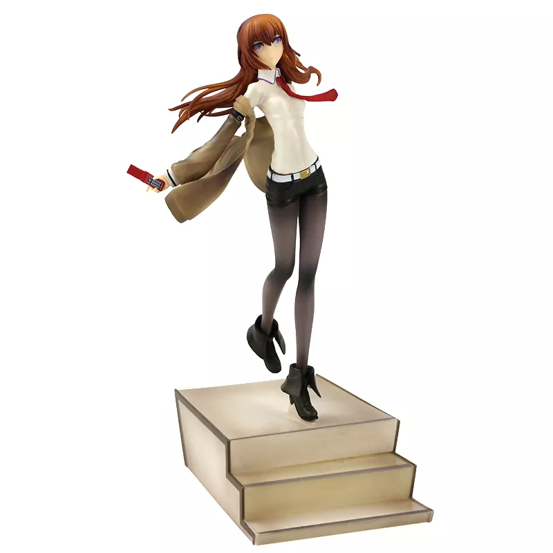 Action Figure Anime Steins Gate makise kurisu, modelo colecionável de brinquedo 1