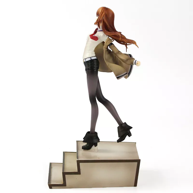 1667726529 1 Action Figure Anime Steins Gate makise kurisu, modelo colecionável de brinquedo
