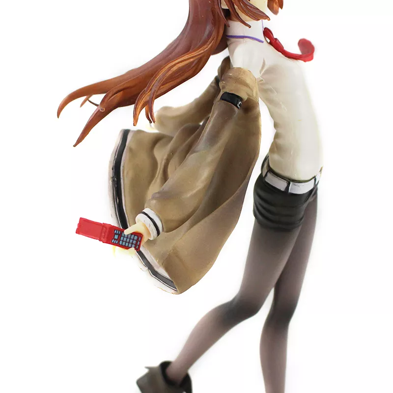 1874437909 1 Action Figure Anime Steins Gate makise kurisu, modelo colecionável de brinquedo