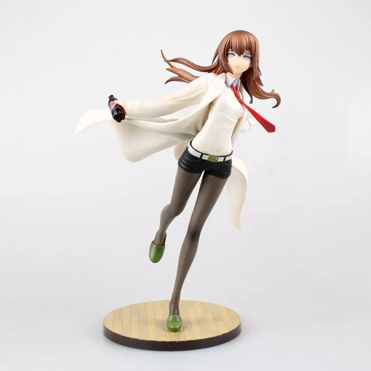 2118819716 1 Action Figure Anime Steins Gate makise, kurisu, membro do 1/8, pintura em escala, modelo colecionável