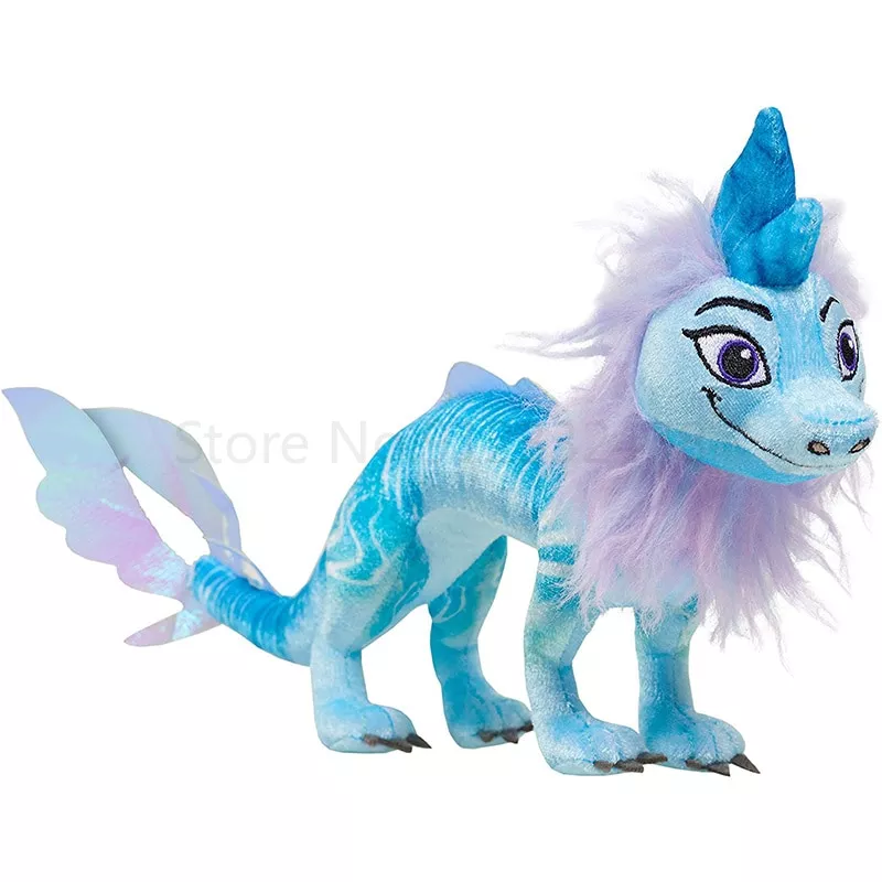 275154948 1 Pelúcia Disney Raya e o Último Dragão cratoon bonito anime kawaii plushies boneca raya e sisu dragão recheado brinquedos de pelúcia para crianças