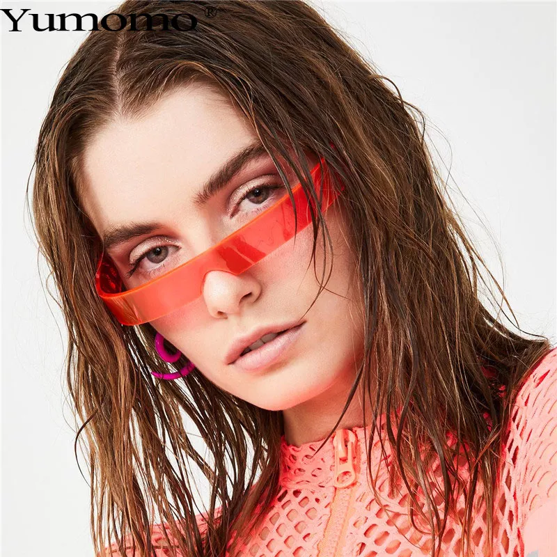 Óculos de sol steampunk curvo pequeno, óculos de sol sem aro vintage de personalidade ultraleve masculino e feminino, uma peça de óculos punk exclusivo, 2020 1