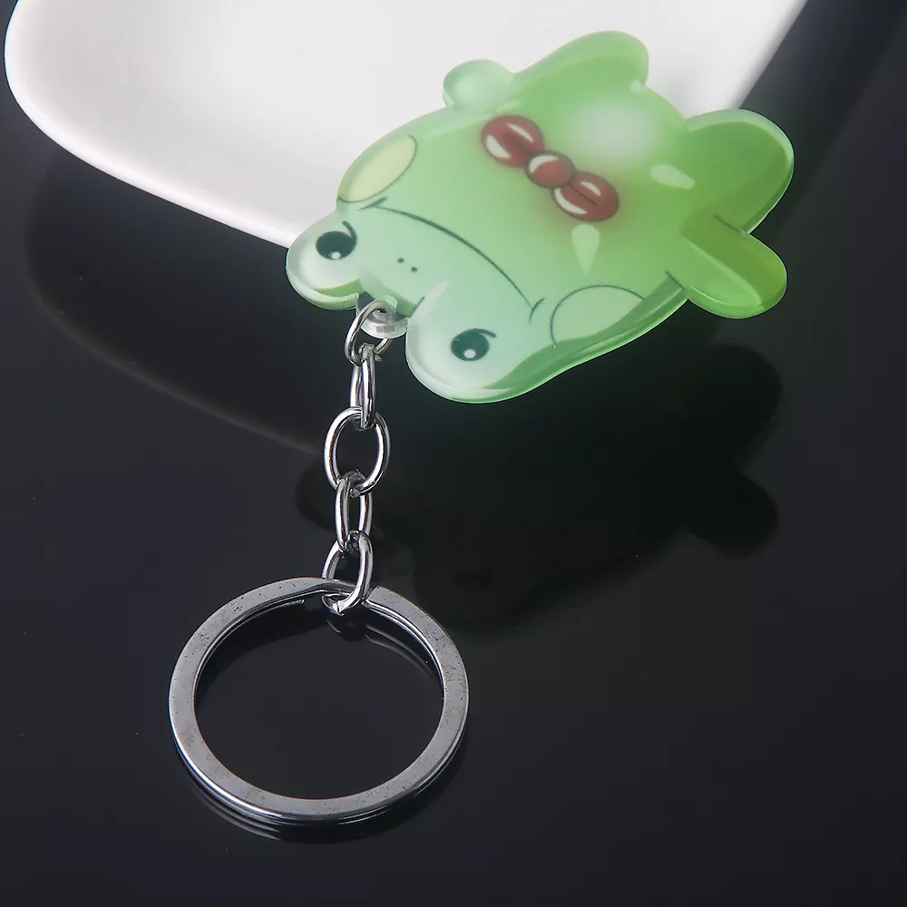 496172753 1 Chaveiro anime Killing Stalking yoonbum frog, corrente de acrílico para cosplay de samsung woo, joias de presente de natal para homens e mulheres