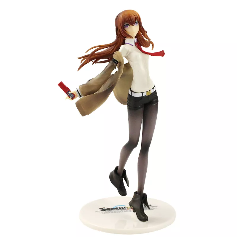 743758331 1 Action Figure Anime Steins Gate makise kurisu, modelo colecionável de brinquedo