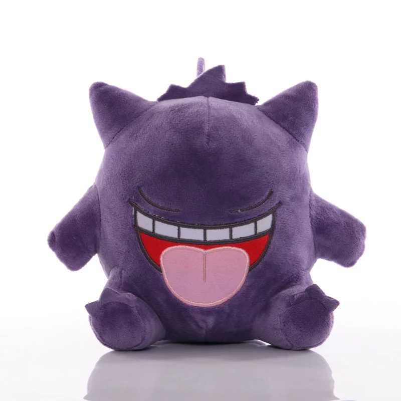 1440735537 1 Mochila Pokemon Gengar de pelúcia gengar grande língua cobertor pikachu brinquedo de pelúcia bolsa de ombro decoração saco brinquedos presente do miúdo