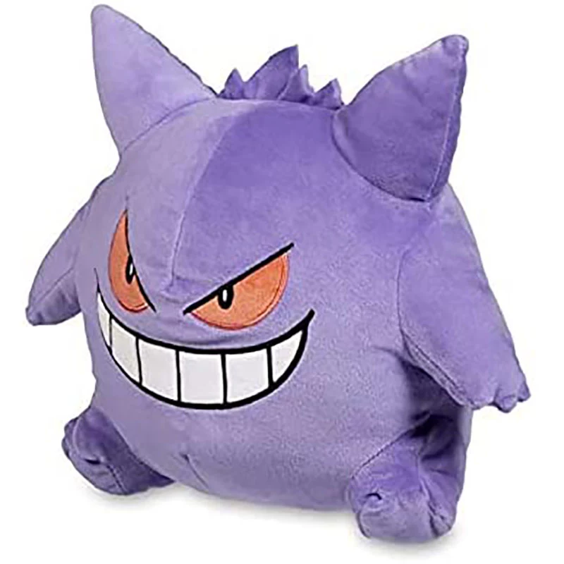 Mochila Pokemon Gengar de pelúcia gengar grande língua cobertor pikachu brinquedo de pelúcia bolsa de ombro decoração saco brinquedos presente do miúdo 2