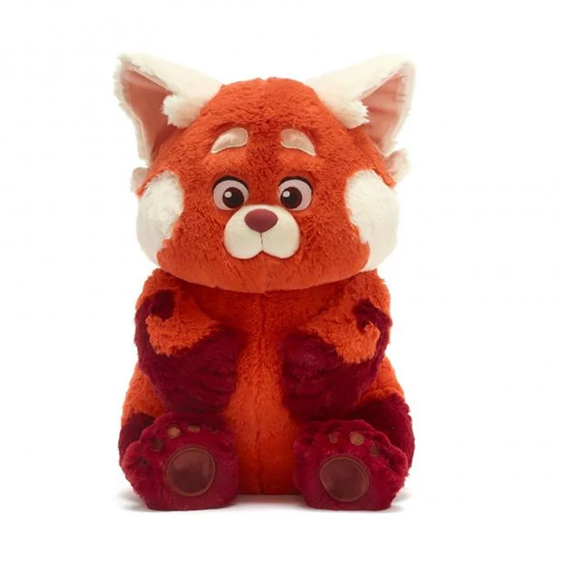 Pelúcia Red Crescer É Uma Fera Turning Red brinquedos vermelhos urso kawaii plushies panda vermelho anime presente periférico boneca de pelúcia bonito brinquedos recheados presentes para crianças 1