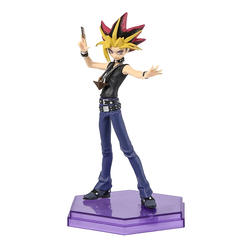 Action Figure 19cm Yu-Gi-Oh! Duelo monstros yami yugi anime figura mágico escuro menina sexy figura de ação yugi muto figura coleção boneca brinquedos 2