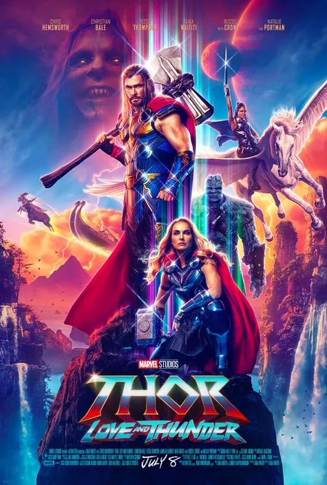 fed3ac6d a108 46fa ac7a 8d08228642a2 69763 0000094e33412b35 file Divulgado novo pôster para Thor: Amor e Trovão.