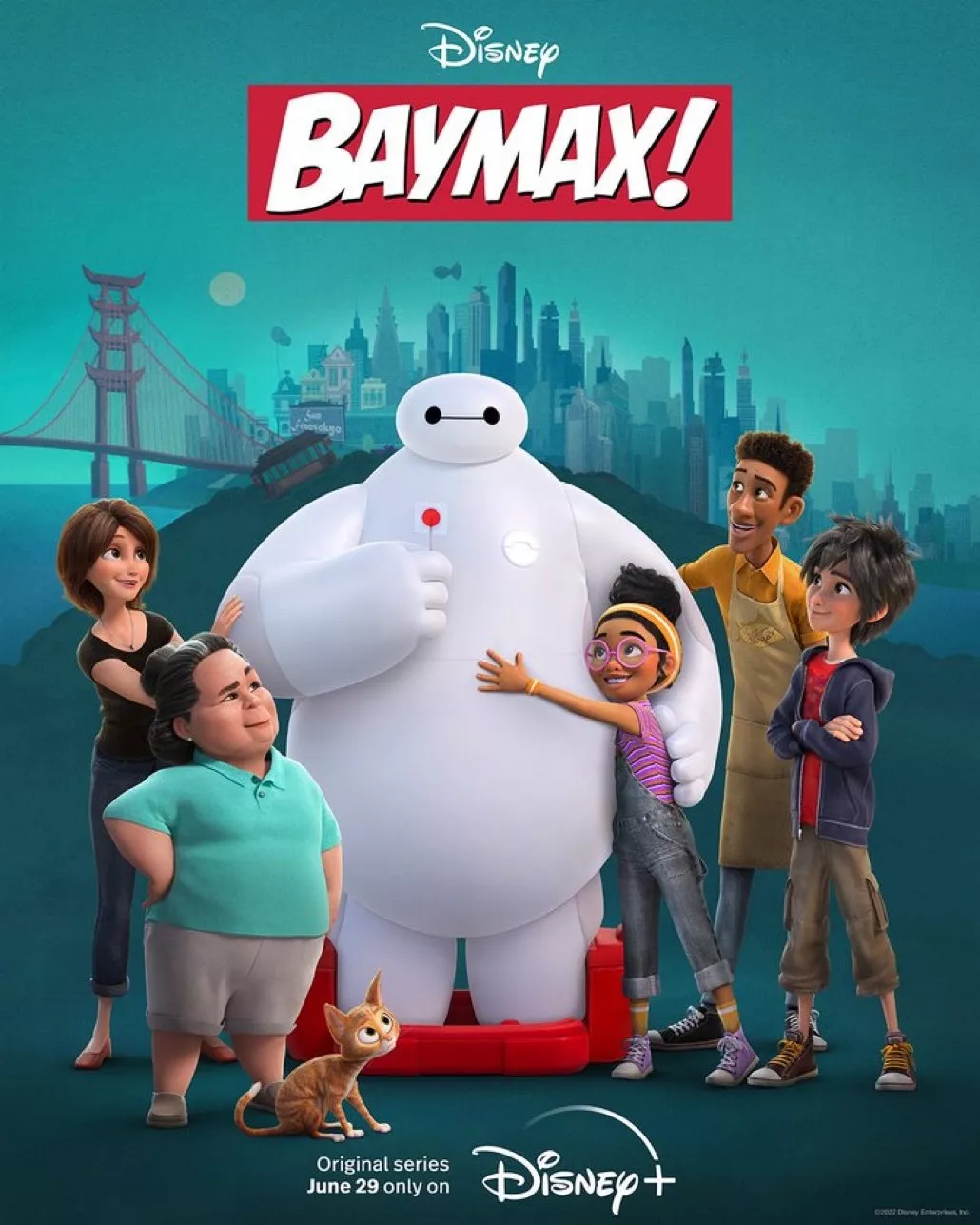 fedd8fd1 49e7 4dd2 bf9d 2e109bc4c1ce 40906 000005208ca6f0ef file Divulgado pôster oficial para Baymax!, spin-off de Operação Big Hero 6.