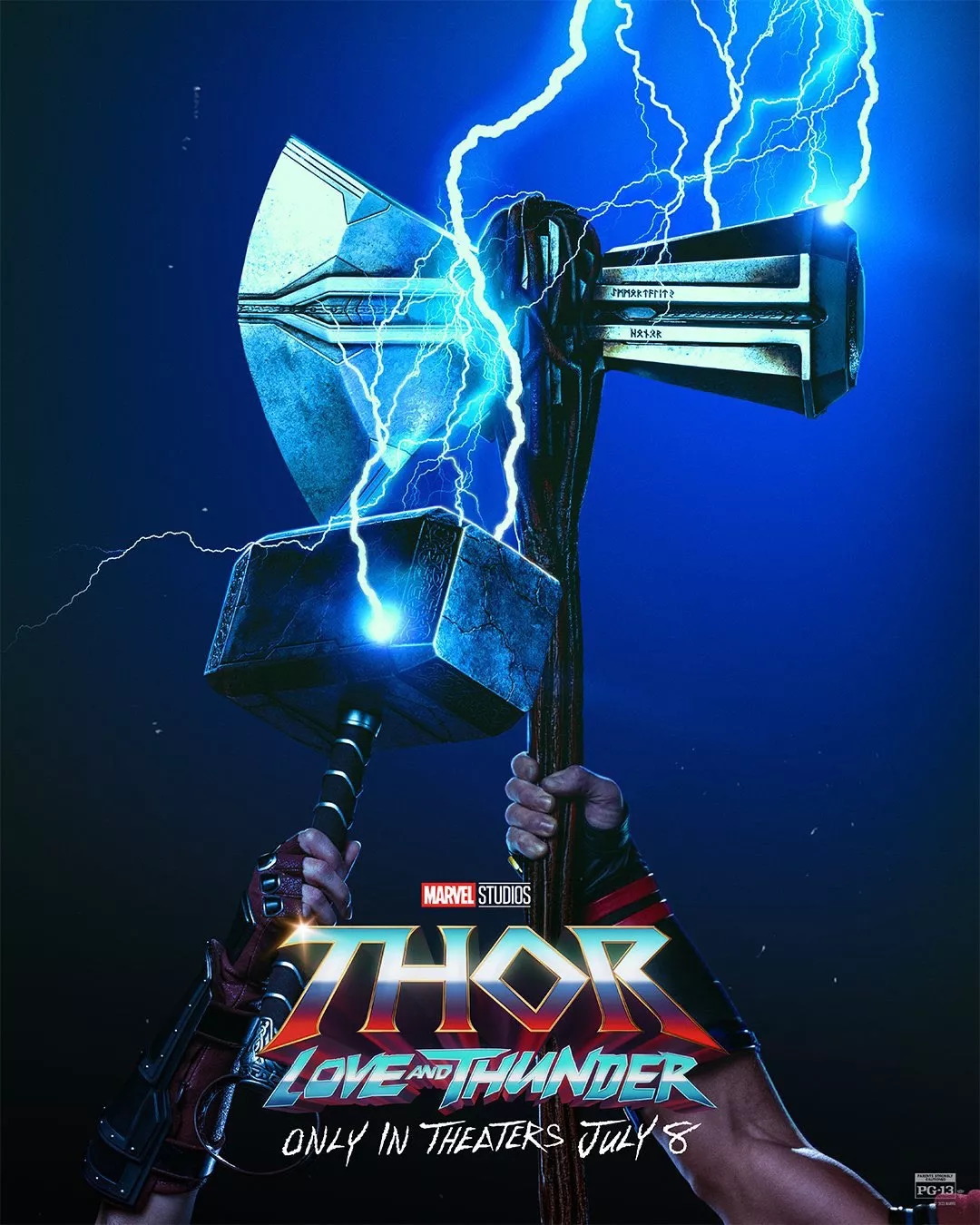 08756685 e909 4066 9512 27bf7b0c32a9 48499 00001564fbd28129 file Divulgado pôster final para Thor: Amor e Trovão.