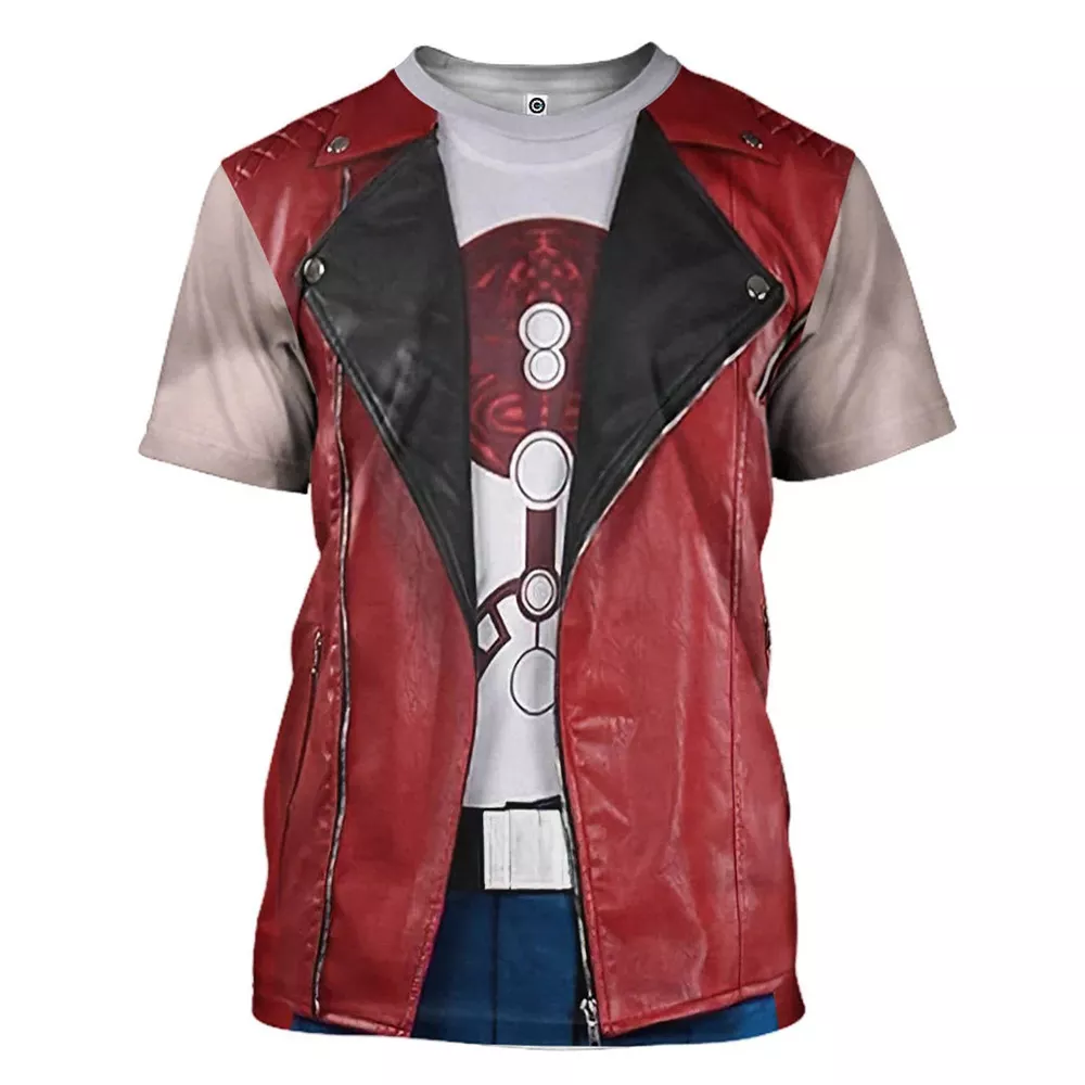Camiseta Thor Amor e Trovão cosplay camiseta adulto verão 3d impressão camisa de manga curta 1