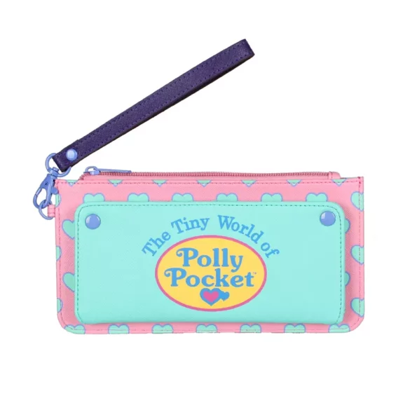 Carteira Polly Pocket logo cartão de crédito do dinheiro do sexo feminino 1