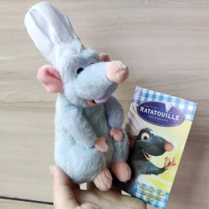 Pelúcia Ratatouille Pixar chef remy ombro magnético brinquedo de pelúcia novo 1