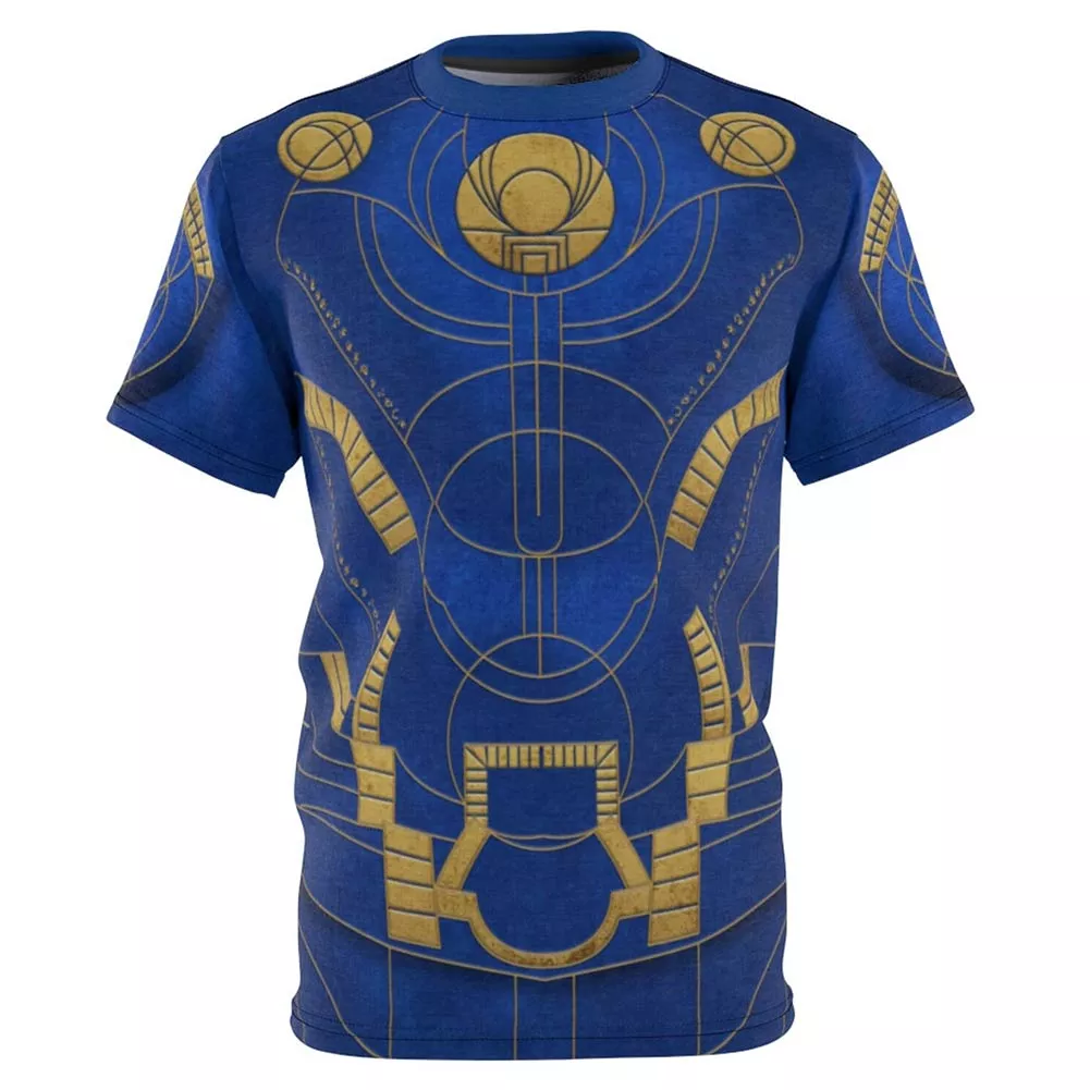 Camiseta Os Eternos Eternals ikaris Marvel cosplay 3d impressão camisa de manga curta verão t t-shirts eternals kingo camisa 1
