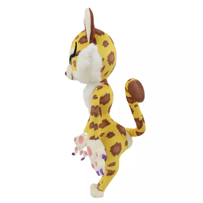 1210816480 1 Pelúcia Kirby Nintendo 38cm Clawroline brinquedo de pelúcia a terra esquecida jogo personagem boneca de pelúcia o chefe leopardo brinquedos de presente macio para crianças natal