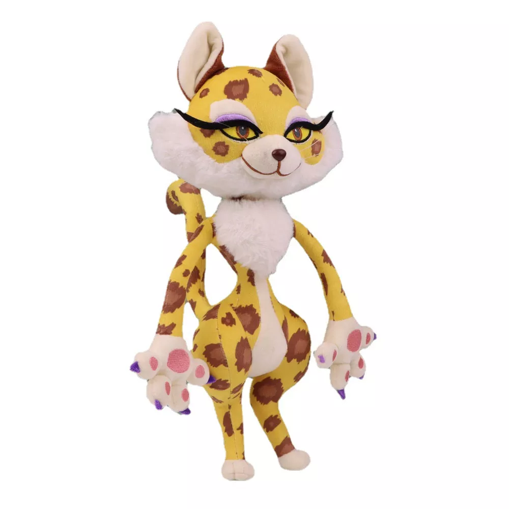 Pelúcia Kirby Nintendo 38cm Clawroline brinquedo de pelúcia a terra esquecida jogo personagem boneca de pelúcia o chefe leopardo brinquedos de presente macio para crianças natal 2