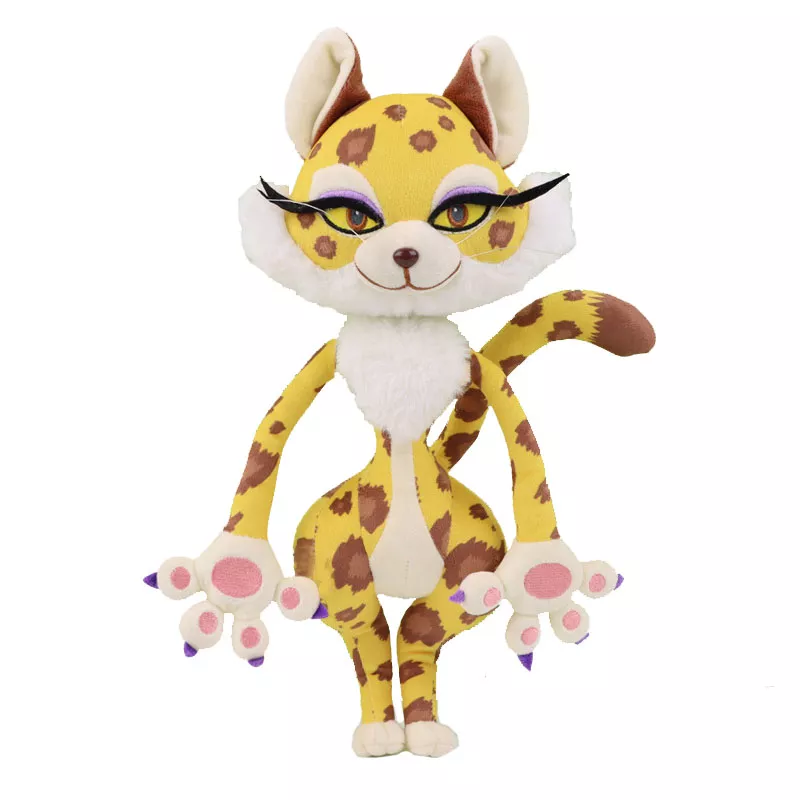 Pelúcia Kirby Nintendo 38cm Clawroline brinquedo de pelúcia a terra esquecida jogo personagem boneca de pelúcia o chefe leopardo brinquedos de presente macio para crianças natal 1