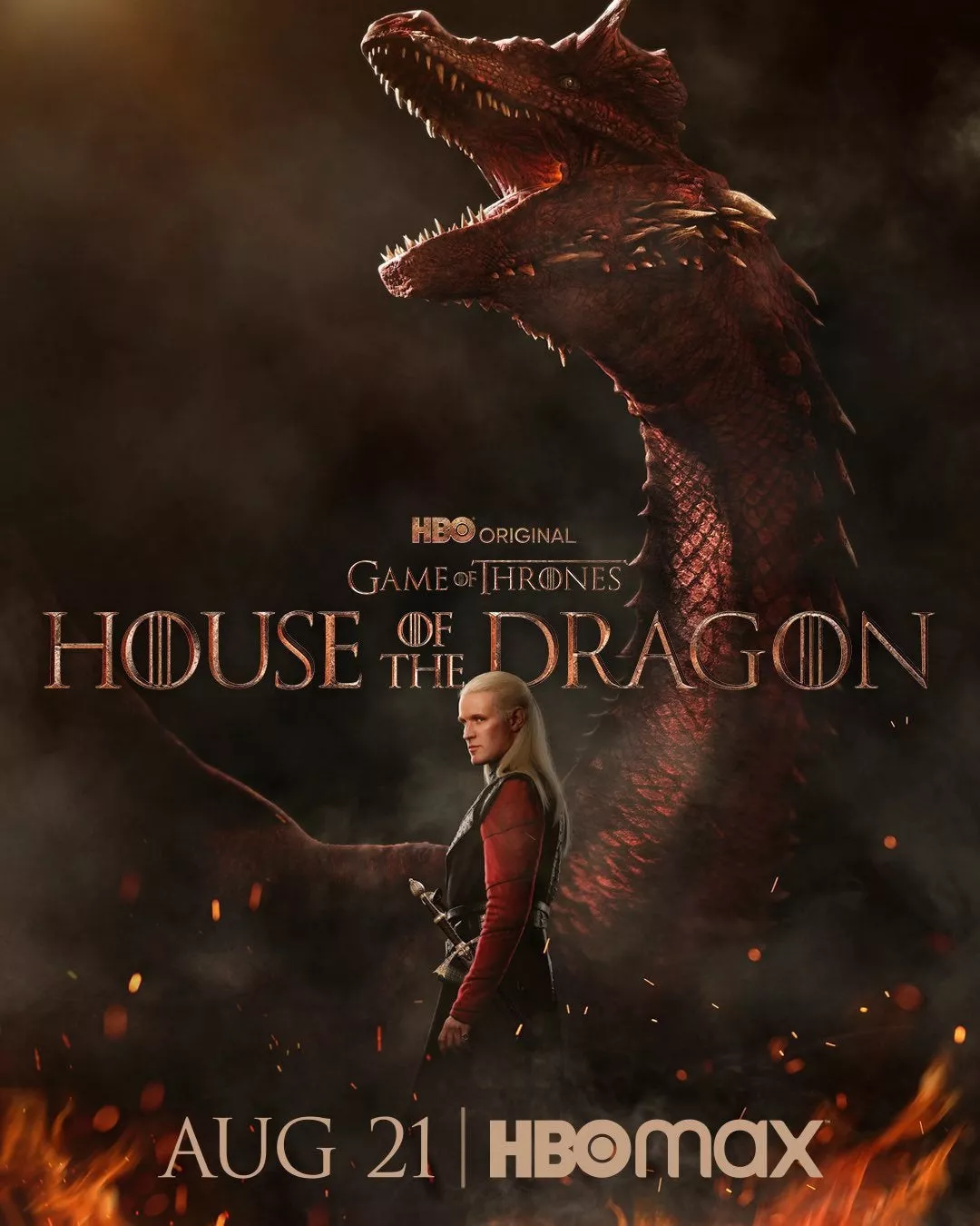 House of the Dragon tem lançamento confirmado para esse ano no HBO Max.