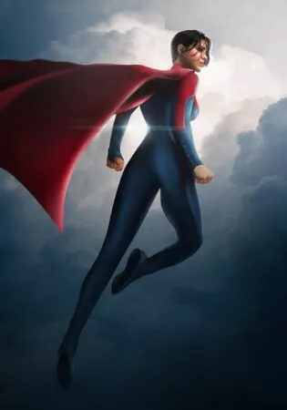 Vaza foto do set de O Flash mostrando Supergirl.