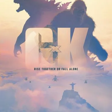 Divulgado pôster para Godzilla x Kong: O Novo Império.