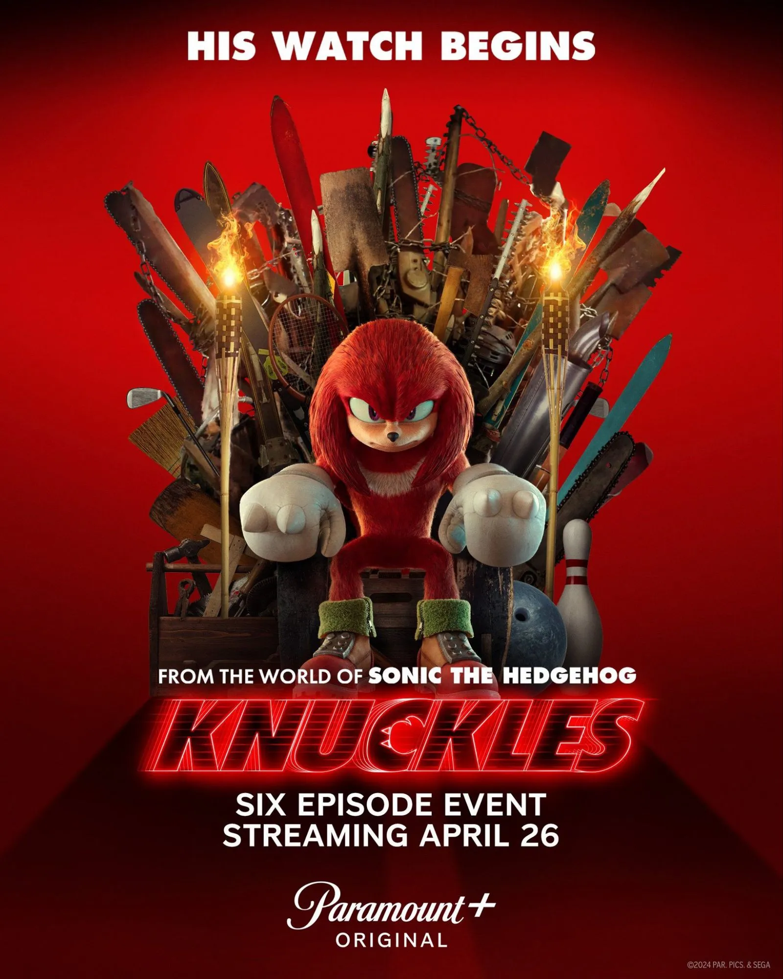 20240412 1427052176478840012405799 Divulgado novo pôster para série de Knuckles.